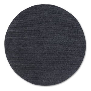 Tmavě šedý ručně tkaný vlněný kulatý koberec ø 200 cm Francois – Villeroy&Boch