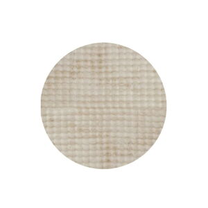 Béžový pratelný kulatý koberec ø 200 cm Bubble Cream – Mila Home