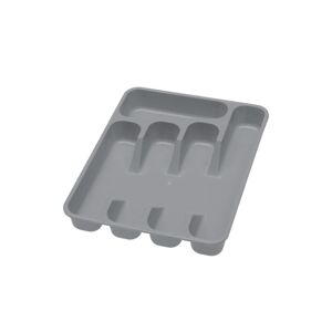 Keeeper Plastový příborník 33,5x26,5cm šedý