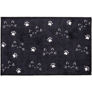 Kusový koberec - kobereček CAT I. černá 50x80 cm Multidecor