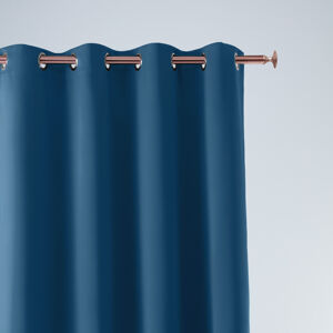 Dekorační závěs s kroužky CARMEN modrá 180x250 cm (cena za 1 kus) MyBestHome