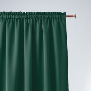 Dekorační závěs s řasící páskou ZODIAC zelená 180x250 cm (cena za 1 kus) MyBestHome