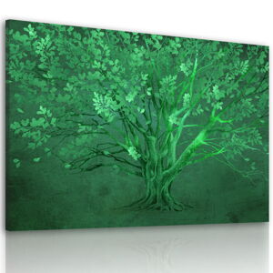 Obraz na plátně GREEN TREE různé rozměry Ludesign ludesign obrazy: 80x60 cm