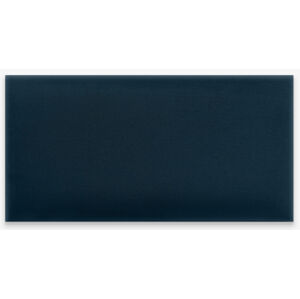 Čalouněný nástěnný panel 50x30 cm tmavě modrá MyBestHome