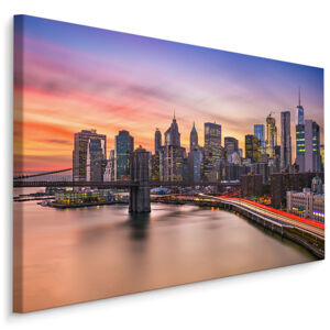 Plátno Panorama Města New York II. Varianta: 90x60