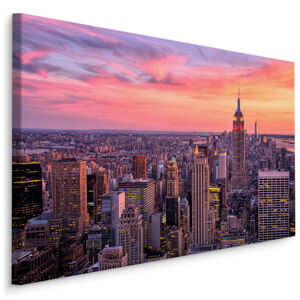 Plátno Panorama Města New York IV. Varianta: 120x80