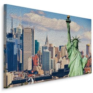 Plátno Socha Svobody V New Yorku II. Varianta: 100x70