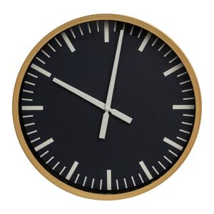 Nástěnné hodiny VALDA šedá Ø 40 cm Mybesthome