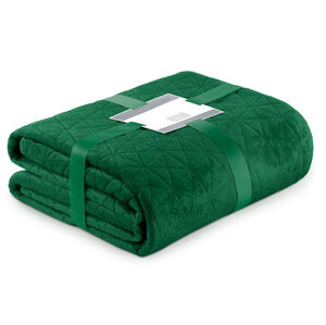 Přehoz na pohovku - postel LEILA zelená 200x220 cm Mybesthome