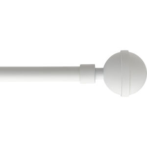 Kovová roztažitelná garnýž HIPSTER bílá mat 120-210 cm Ø 16 mm Mybesthome