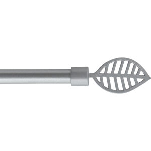 Kovová roztažitelná garnýž SEVIGNE šedá 120-210 cm Ø 16 mm Mybesthome