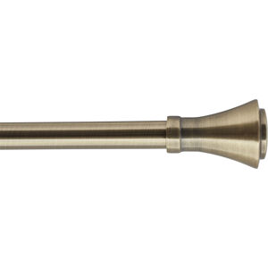 Kovová roztažitelná garnýž BRASSERIE bronzová 120-210 cm Ø 19 mm Mybesthome