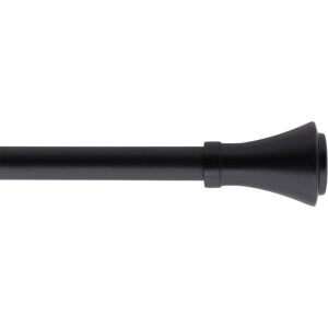 Kovová roztažitelná garnýž BRASSERIE černá mat 120-210 cm Ø 19 mm Mybesthome