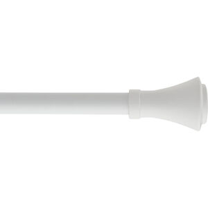 Kovová roztažitelná garnýž BRASSERIE bílá mat 120-210 cm Ø 19 mm Mybesthome