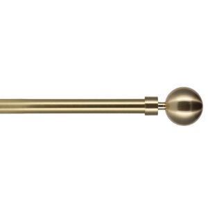 Kovová roztažitelná garnýž MAIA zlatá 120-210 cm Ø 19 mm Mybesthome