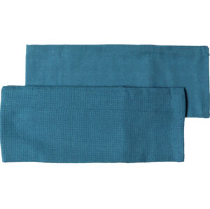Set 2 kusy bavlněných utěrek WAFFLE modrá 100% bavlna 50x70 cm MyBestHome 2 kusy v balení Cena za 2 kusy