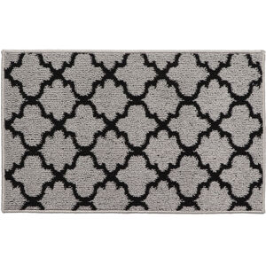 Kuchyňský kobereček ARABESQUE šedá/černá 40x60 cm Mybesthome