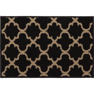 Kuchyňský kobereček ARABESQUE černá/béžová 40x60 cm Mybesthome