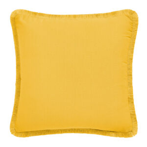Polštář CHICA BOCCA 100% bavlna mustard/hořčicová 50x50 cm Mybesthome Varianta: Povlak na polštář s výplní, 50x50 cm