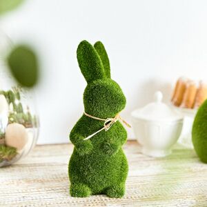 Velikonoční figurka | POLY | zelený králík | 10x22 cm | 883038 Homla