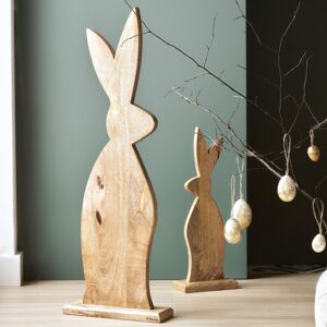 Velikonoční dekorace | TOBY | dřevěný velikonoční zajíček | 25x72 cm | 847955 Homla