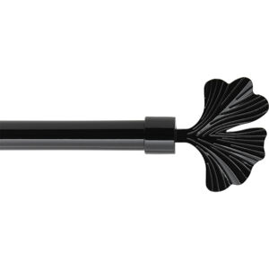 Kovová roztažitelná garnýž NIKKO II. černá 120-210 cm Ø 19 mm Mybesthome