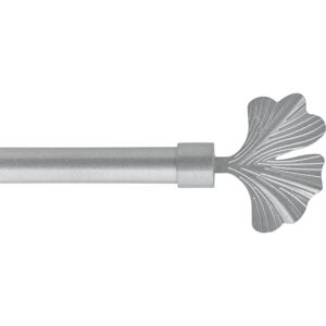 Kovová roztažitelná garnýž NIKKO II. šedá 120-210 cm Ø 19 mm Mybesthome