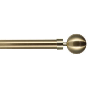 Kovová roztažitelná garnýž HERA zlatá 120-210 cm Ø 28 mm Mybesthome