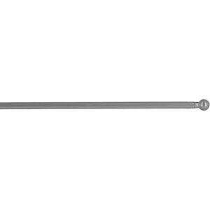 Vitrážová tyč - vitrážka 2 kusy PAOLO stříbrná Ø 7 mm více velikostí Mybesthome Rozměr: 80-110 cm Cena je za 2 kusy