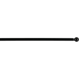 Vitrážová tyč - vitrážka 2 kusy PAOLO černá Ø 7 mm více velikostí Mybesthome Rozměr: 80-110 cm Cena je za 2 kusy