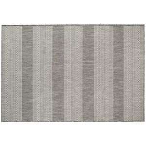 Venkovní vzorovaný koberec PANAMA 3152 šedá 120x170 cm, 160x230 cm Mybesthome Rozměr: 120x170 cm