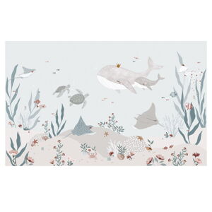 Dětská tapeta 400 cm x 248 cm Dreamy Seabed – Lilipinso