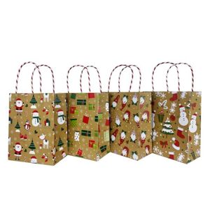 TORO Papírová dárková taška 23x18x10cm MIX zlaté vánoce