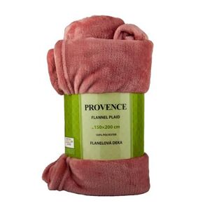Provence Fleecová deka Flanel 150x200cm MIX barev