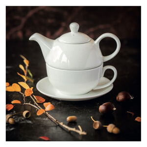 Bílá čajová souprava – Maxwell & Williams