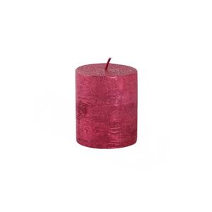 Provence Rustikální svíčka 7cm červená