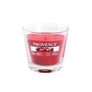 Provence Vonná svíčka ve skle 35 hodin třešeň