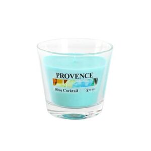 Provence Vonná svíčka ve skle 35 hodin Blue Cocktail