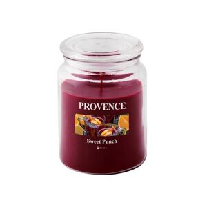 Provence Vonná svíčka ve skle 95 hodin sladký punč