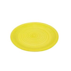 TORO Keramický jídelní talíř 26cm žlutý