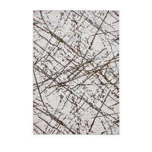 Koberec ve světle šedo-zlaté barvě 80x150 cm Artemis – Think Rugs