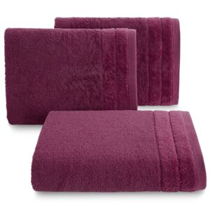 Bavlněný froté ručník s proužky DAMIAN 50x90 cm, růžová, 500 gr Mybesthome
