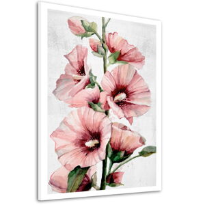 Obraz na plátně FLOWERS květy D různé rozměry Ludesign ludesign obrazy: 100x70 cm