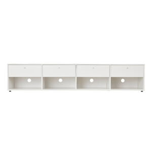 Bílý TV stolek 214x45 cm Mistral – Hammel Furniture