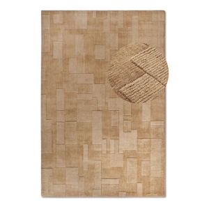 Béžový ručně tkaný vlněný koberec 80x150 cm Wilhelmine – Villeroy&Boch
