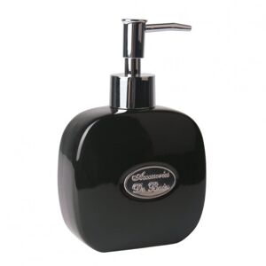 Koupelnový keramický set ROCHER černá Mybesthome název: dávkovač na mýdlo