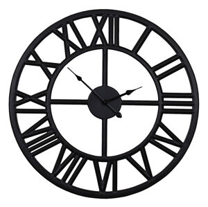 Nástěnné hodiny SOLAR II. černá Ø 60 cm Mybesthome