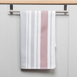 Bavlněná utěrka LINEA růžová 100% bavlna 50x70 cm MyBestHome