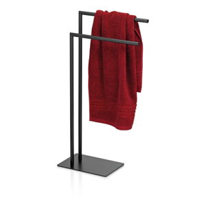 Černý kovový stojan na ručníky Kela Style