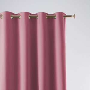 Dekorační závěs s kroužky EASY 99 fashion růžová 140x250 cm (cena za 1 kus) MyBestHome
